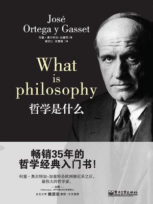 cover image of 哲学是什么
